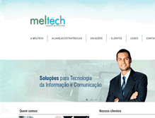 Tablet Screenshot of meltech.com.br